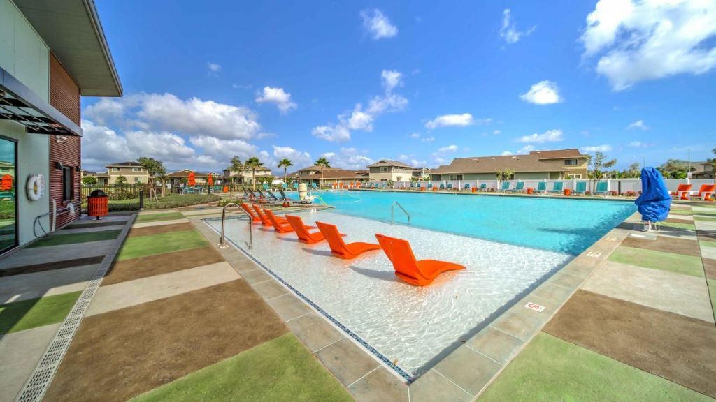 Community pool at a Hoʻopili recreation center